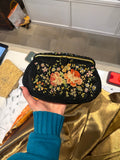 Black beaded bag