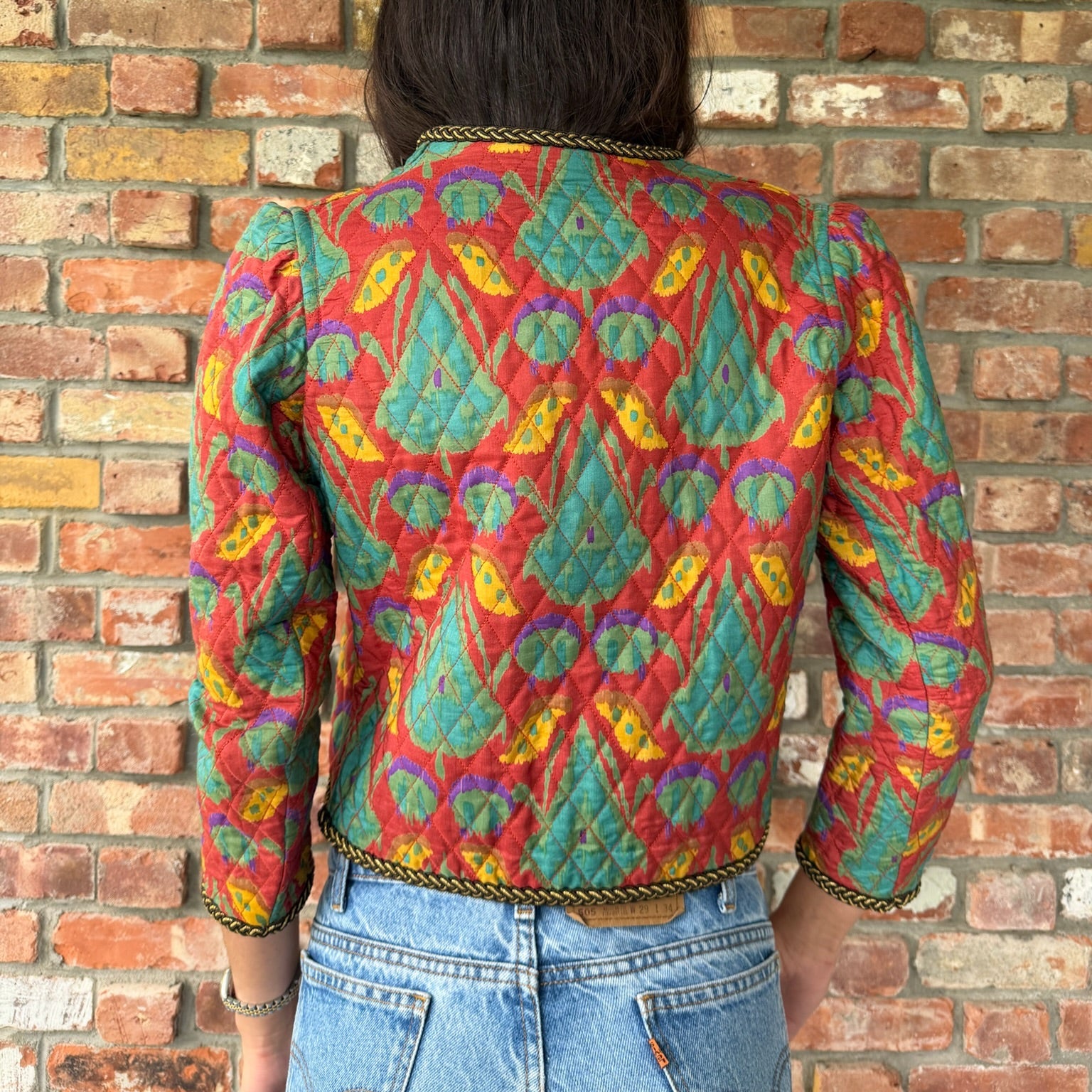 1980s - 90s Yves Saint Laurent Quilted Jacket