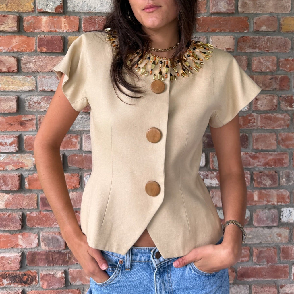 Late 1980s - Early 1990s Givenchy Evening Jacket/Top