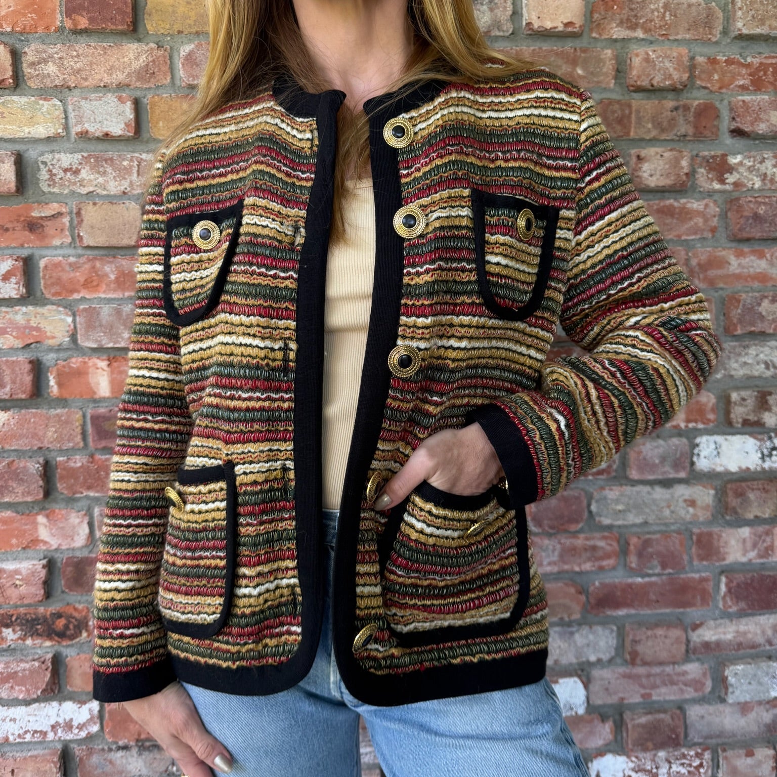 Late 1980s - Early 1990s Yves Saint Laurent Jacket