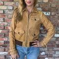 1990s Ralph Lauren Leather Bomber Jacket