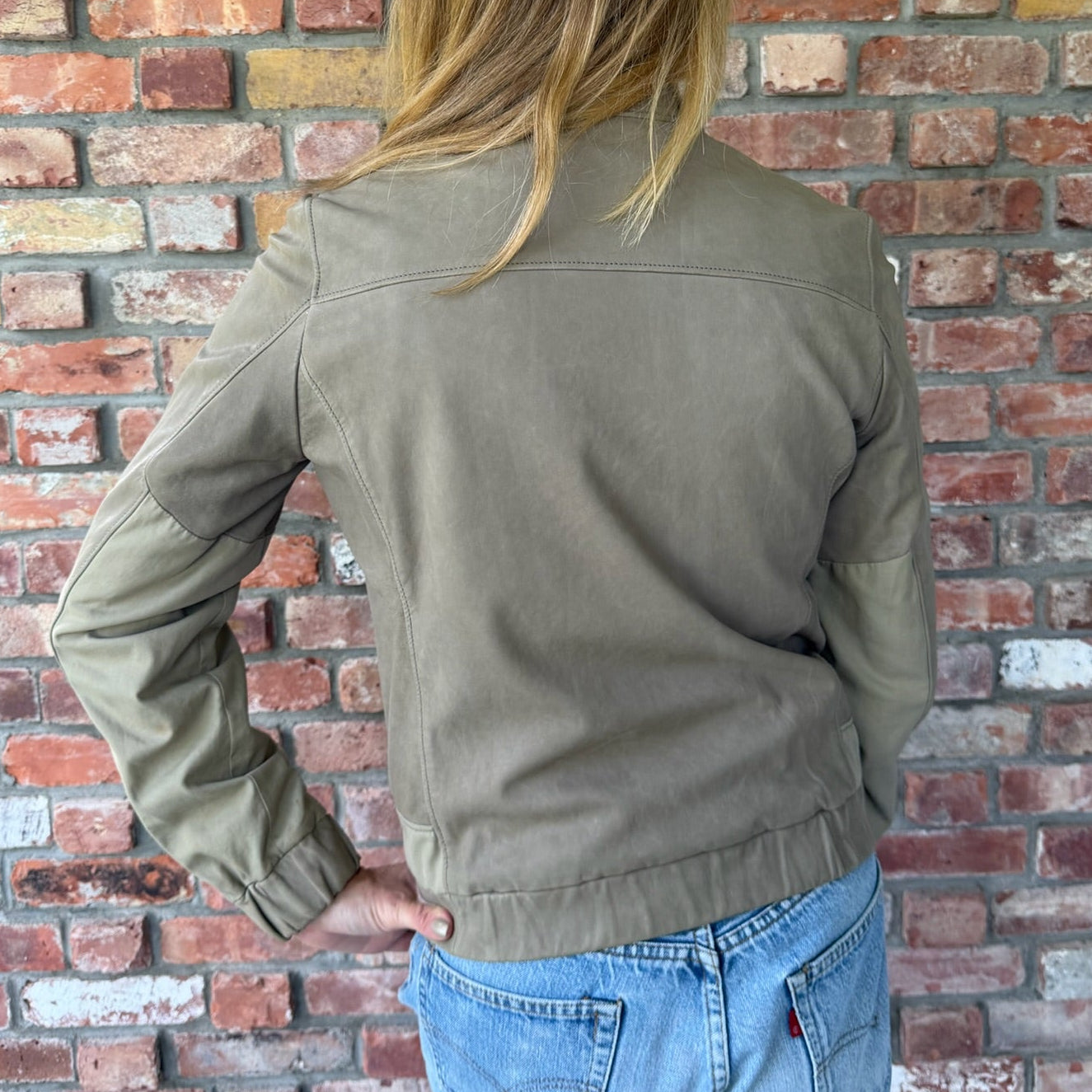 Late 1980s - Early 1990s Bottega Veneta Leather Jacket