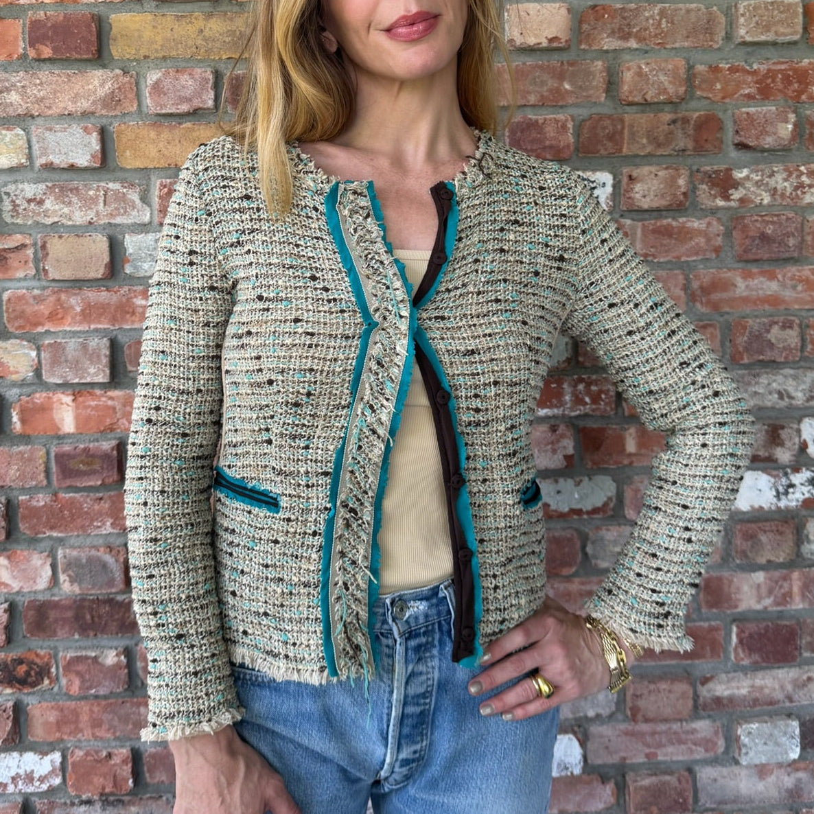 Early 2000s Bouclé Prada Jacket