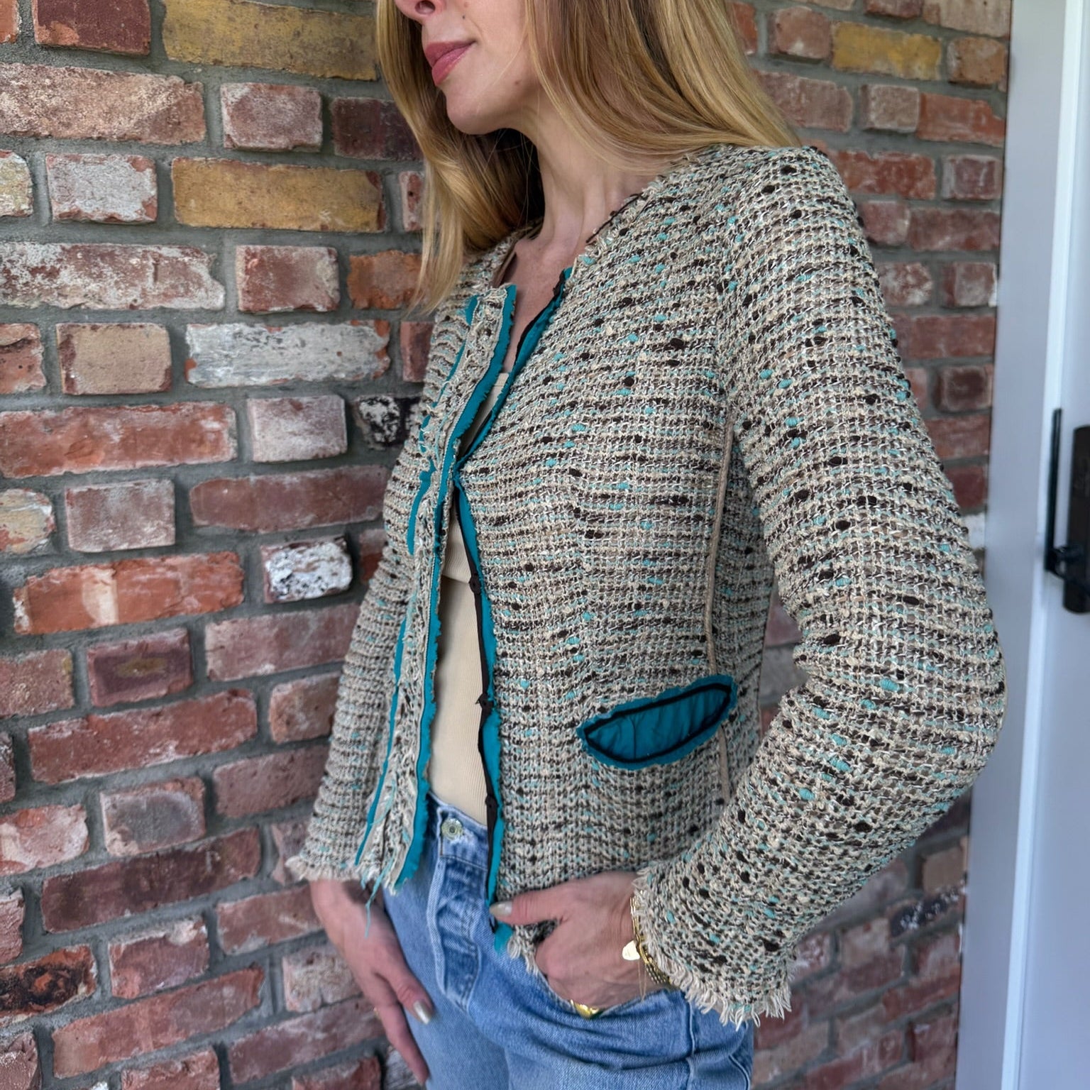 Early 2000s Bouclé Prada Jacket