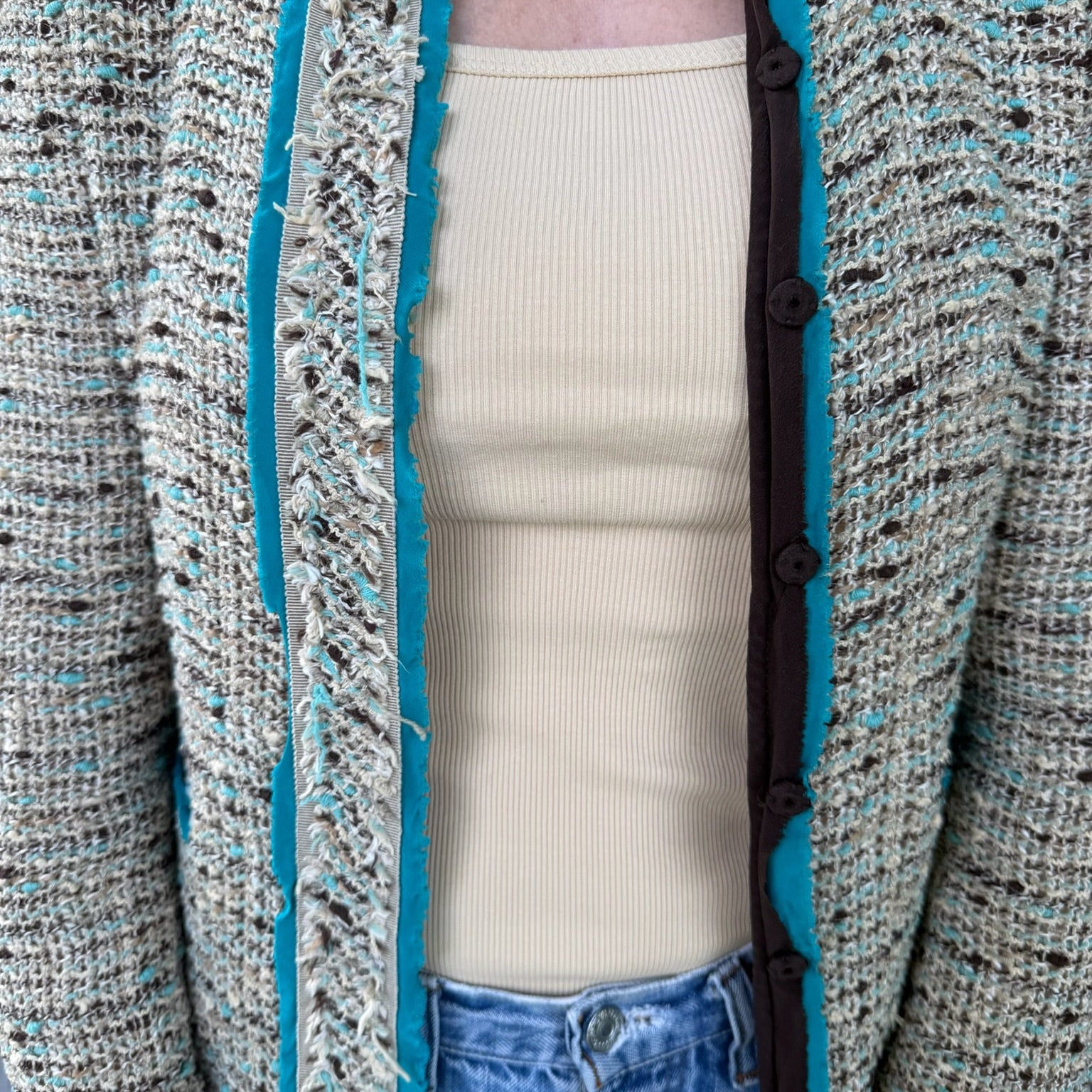 Early 2000s Bouclé Prada Jacket