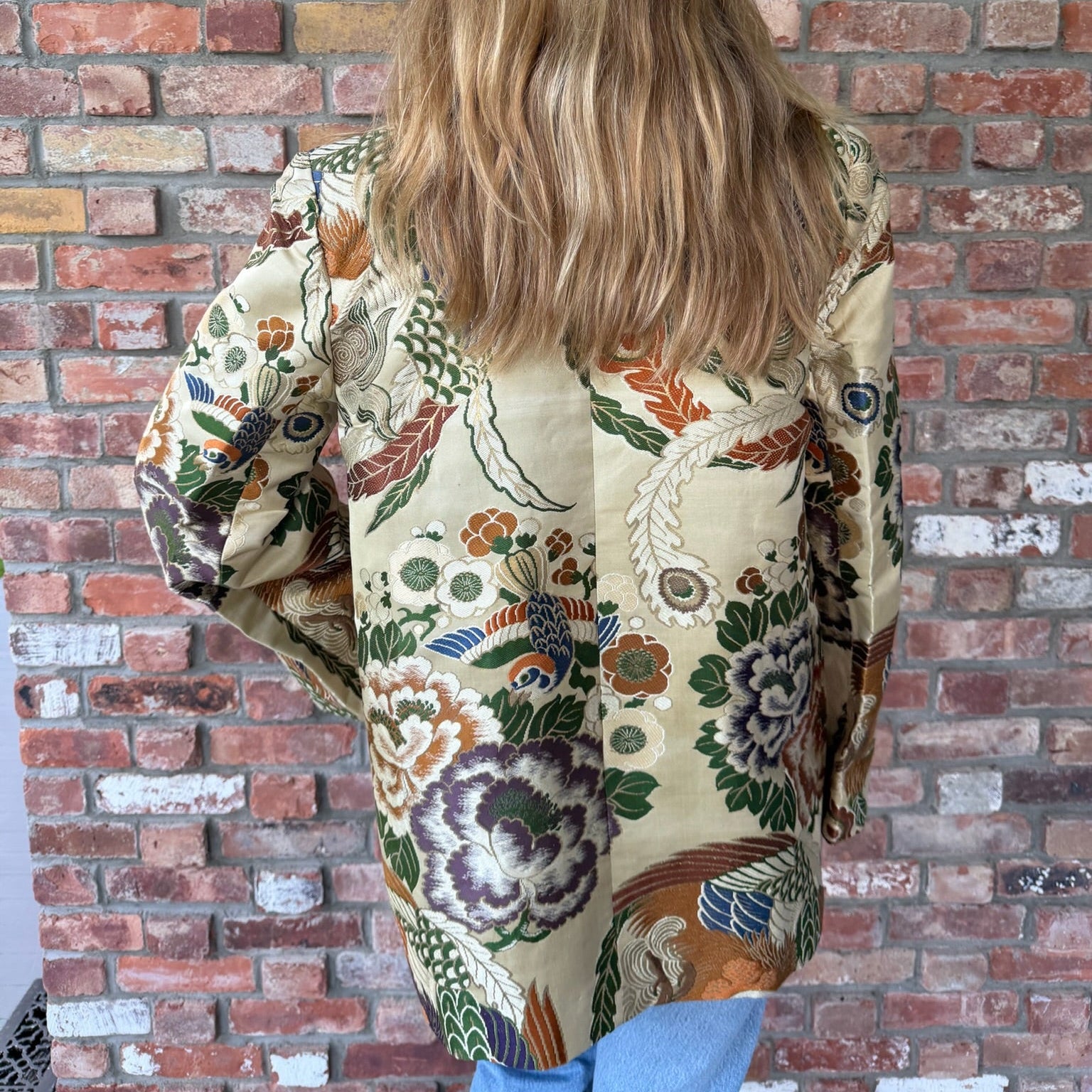 1950s Japanese Silk Brocade Jacket