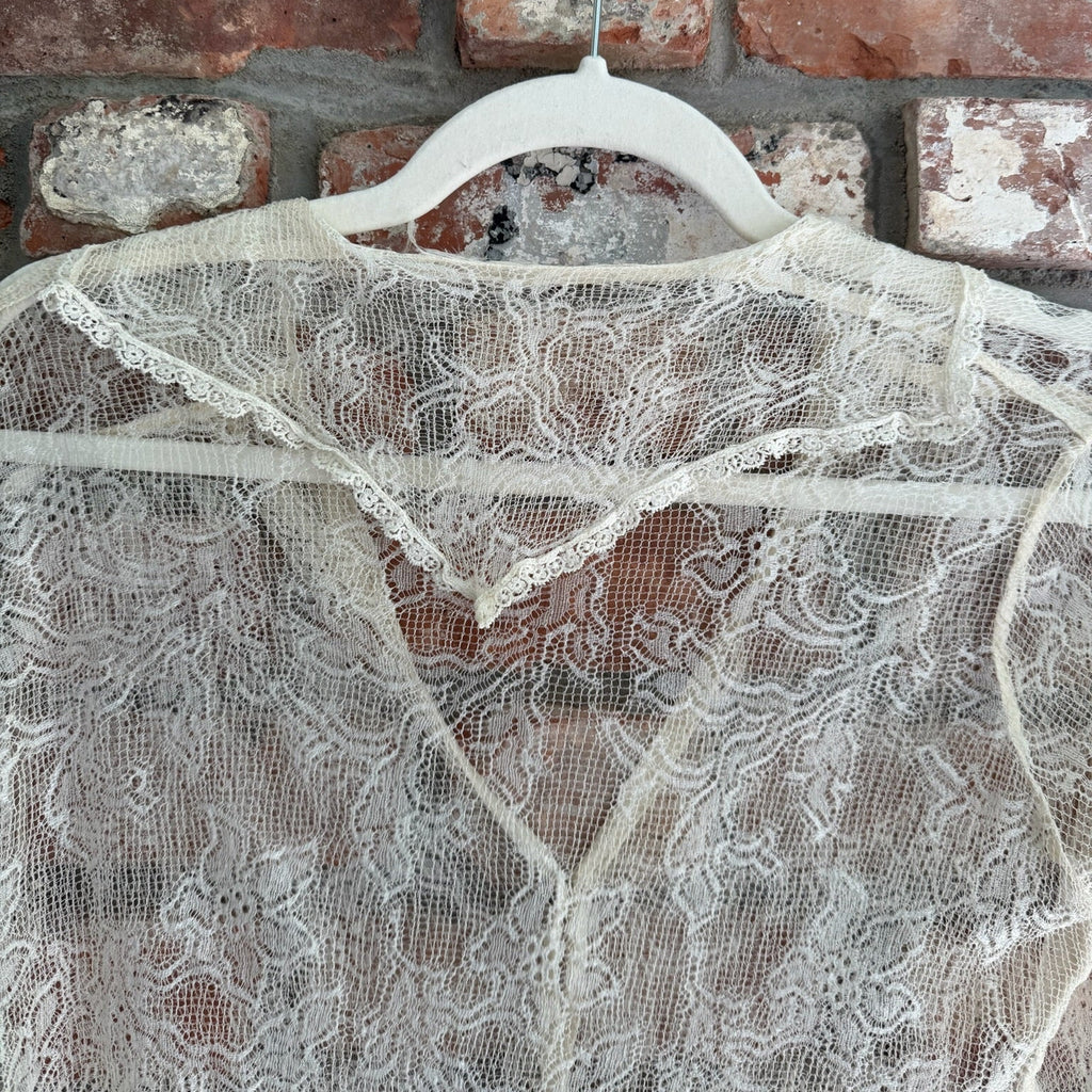 1920s Lace Blouse