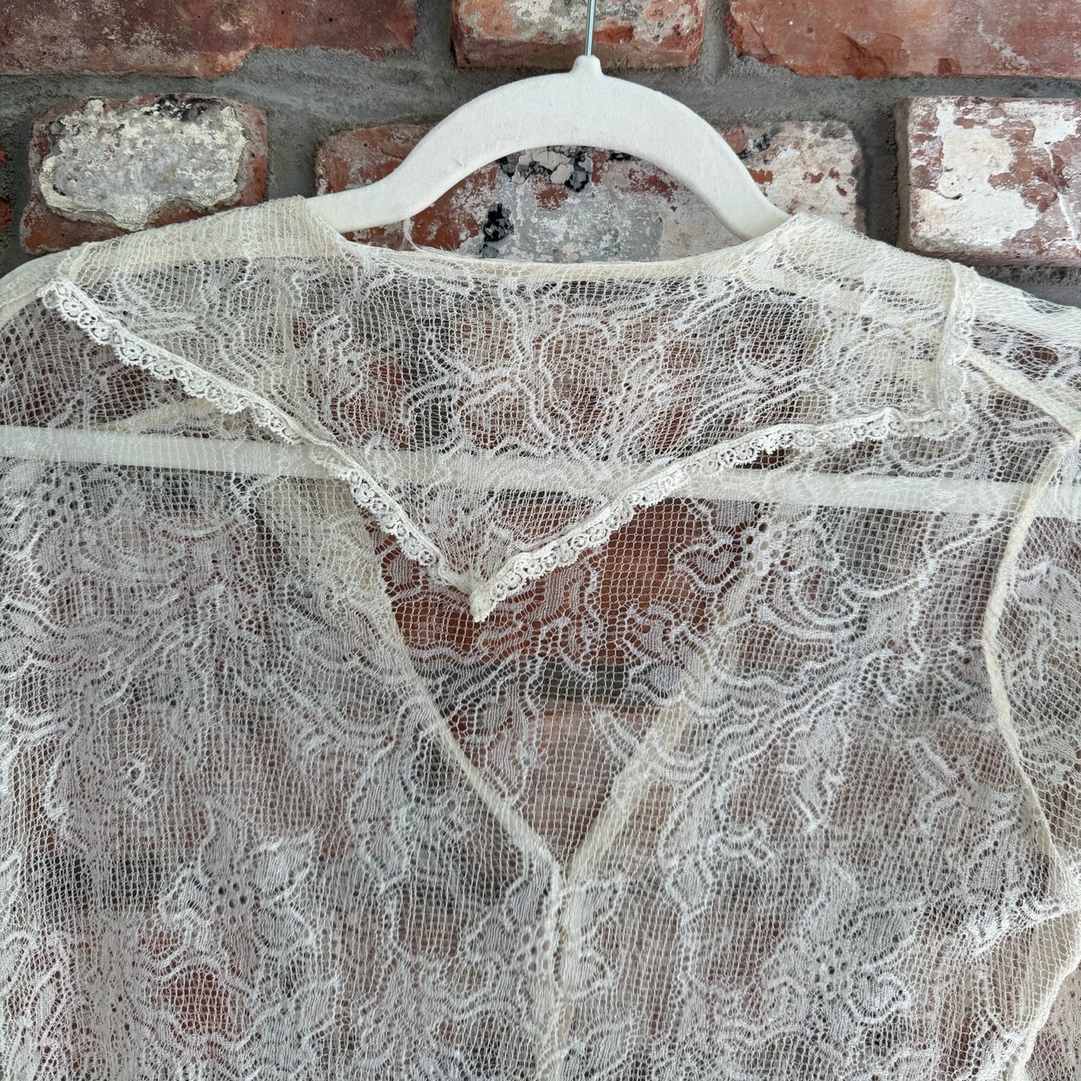1920s Lace Blouse