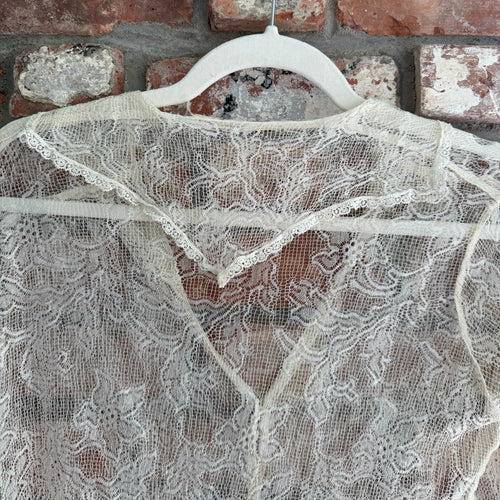 1920s Lace Blouse