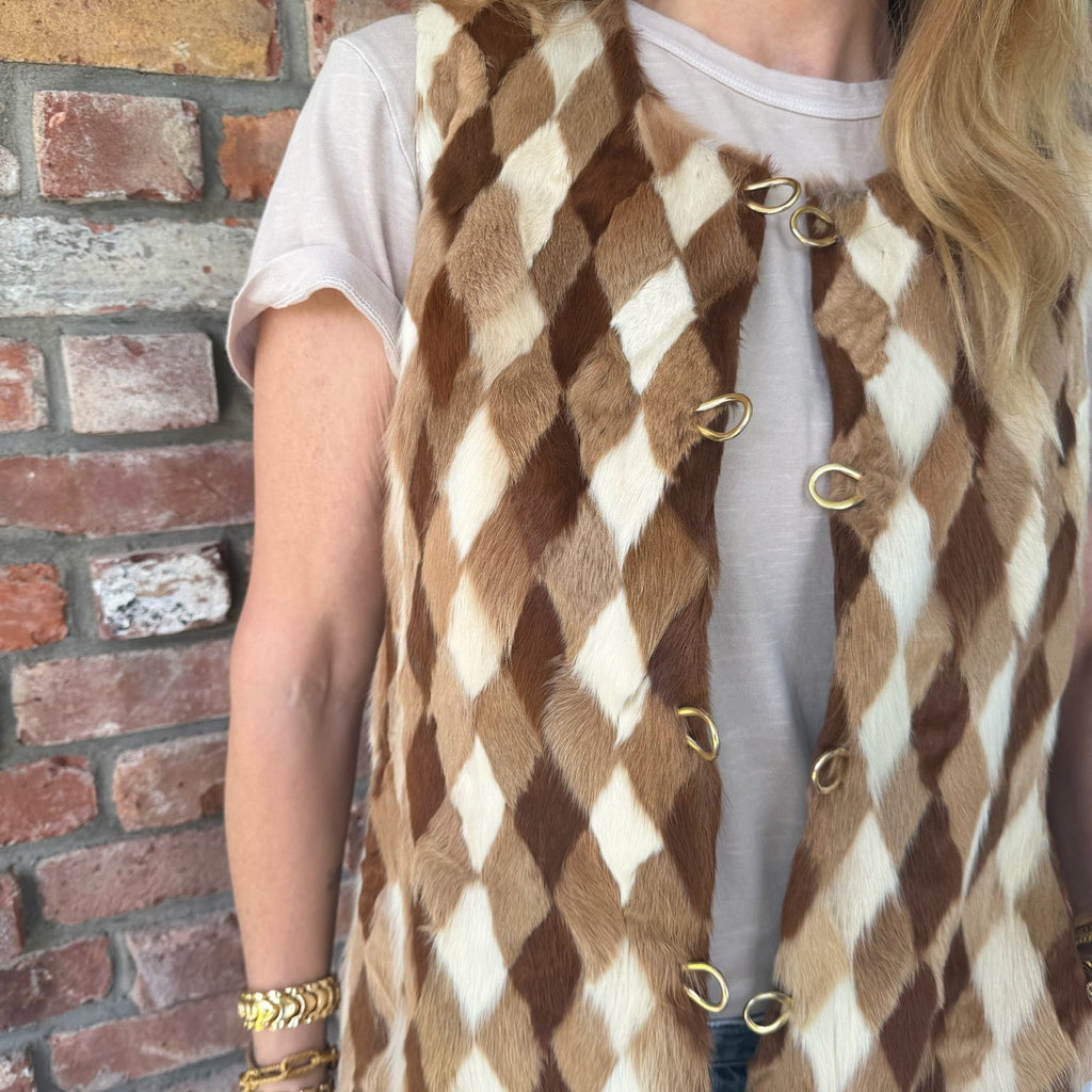 1960s Pony Hair Vest