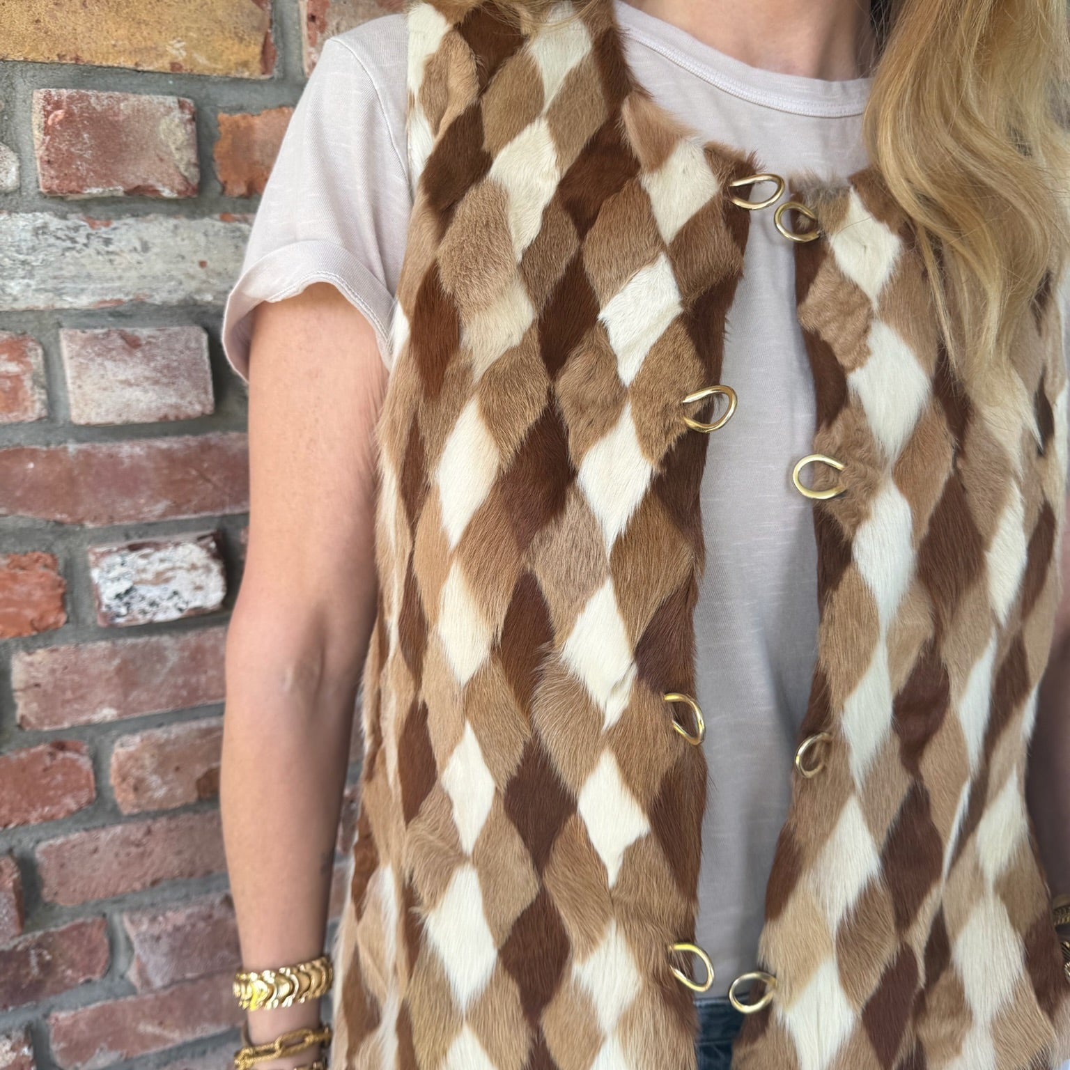 1960s Pony Hair Vest
