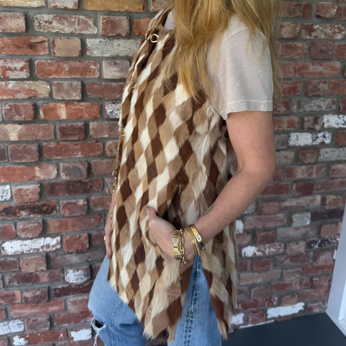 1960s Pony Hair Vest