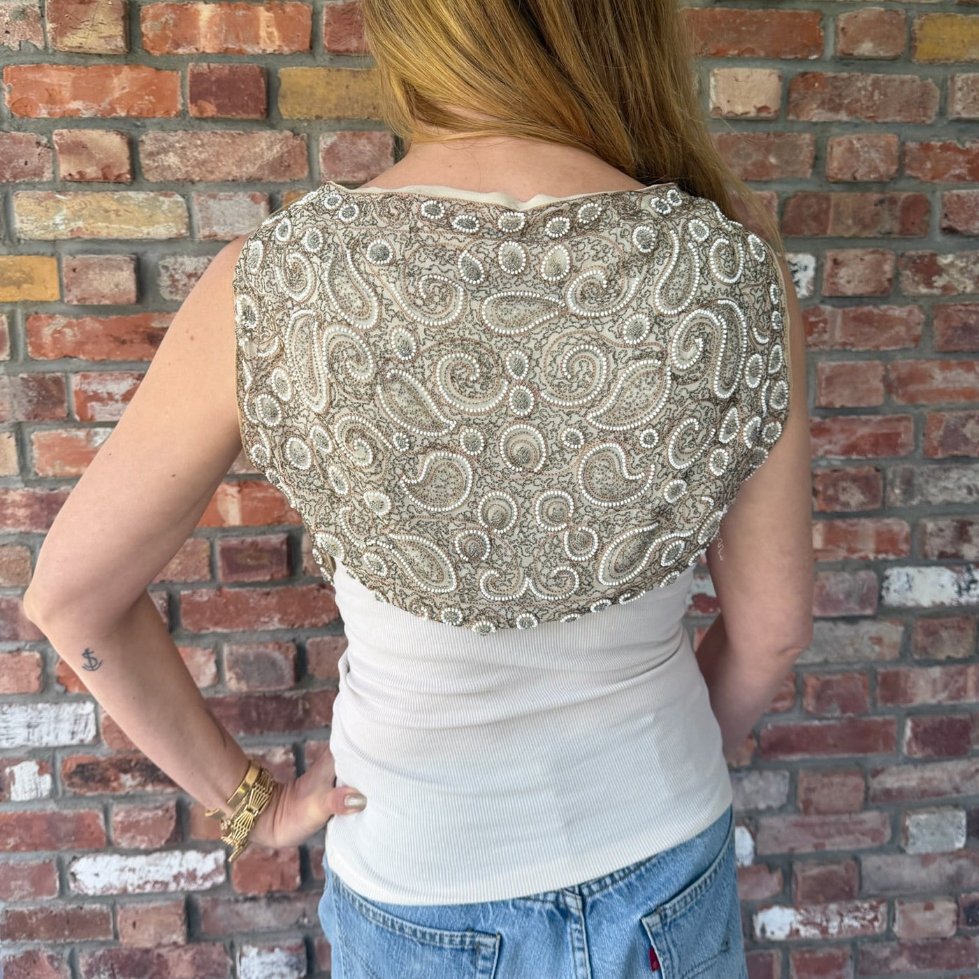1940s Beaded Bolero
