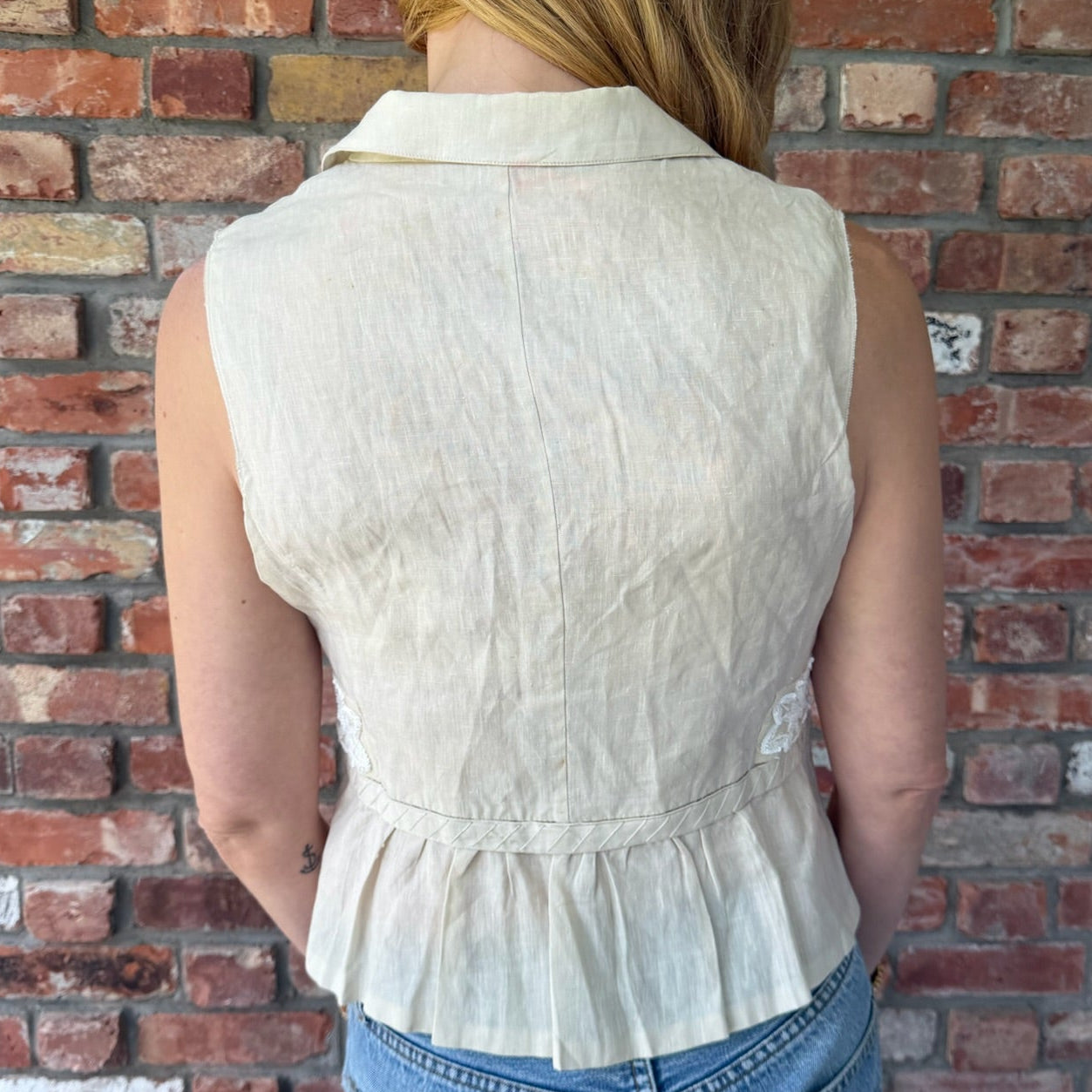 Late 1990s - Early 2000s Prada Beaded Tank
