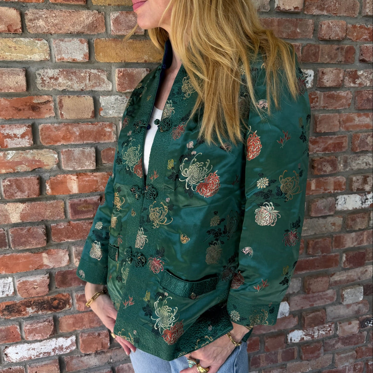 1990s Reversible Asian-Inspired Jacket