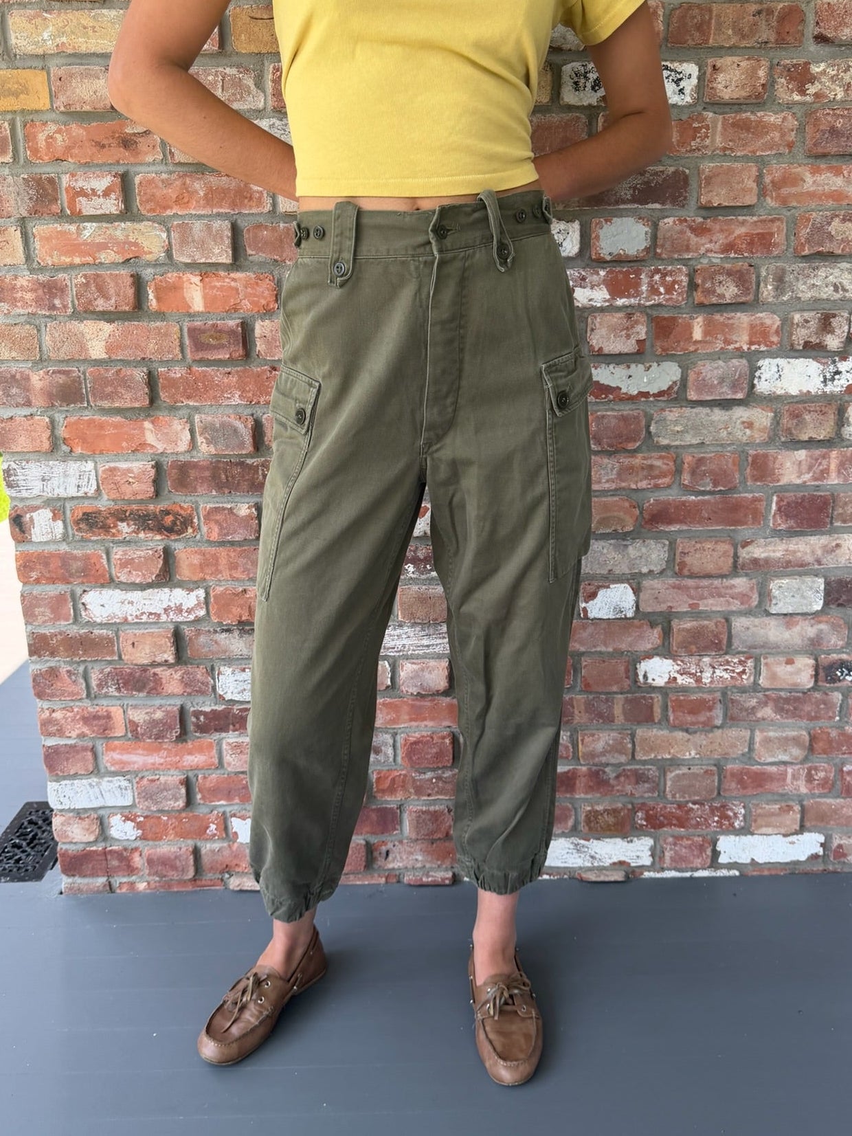 1970s Austrian Military Cargo Pants