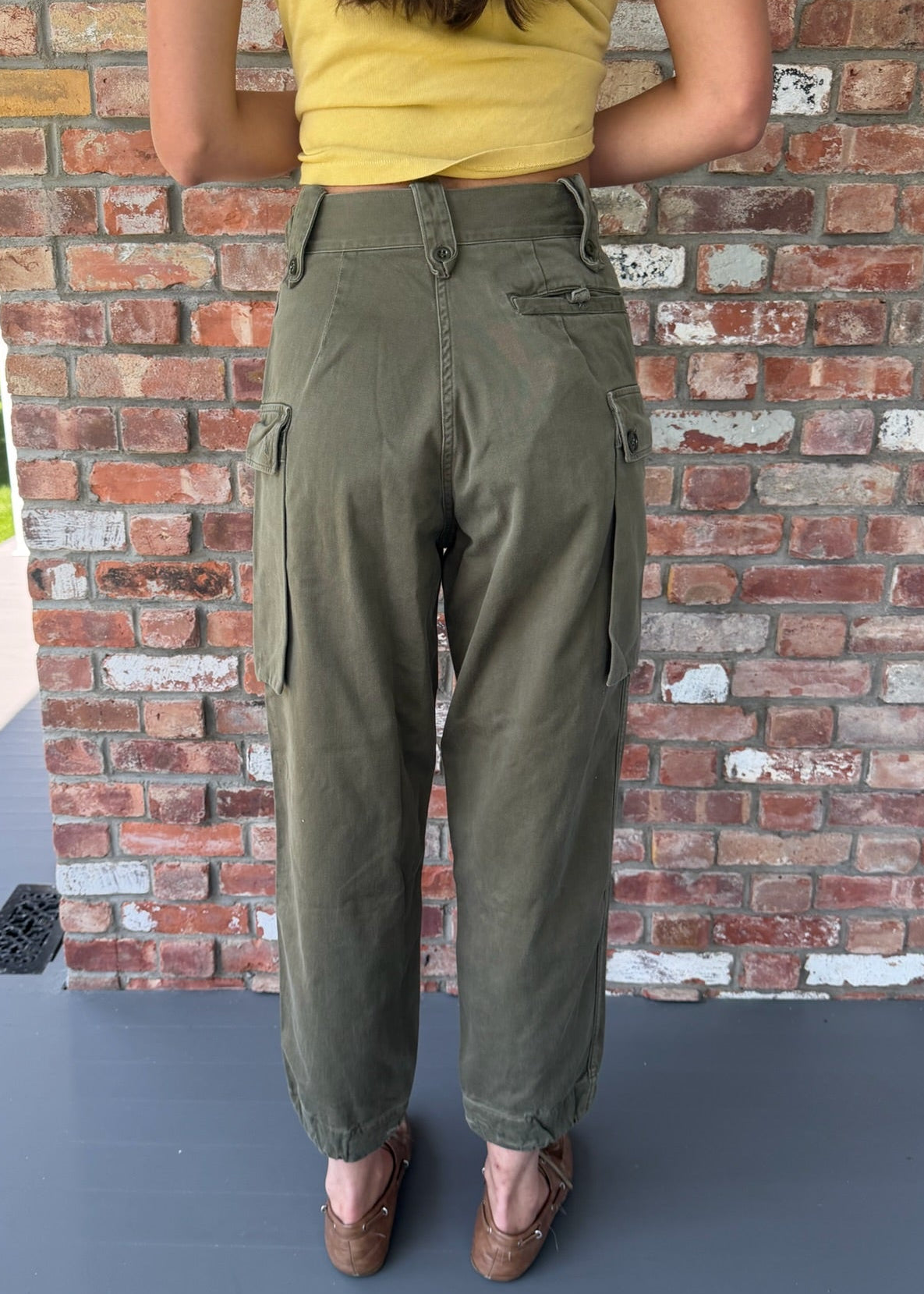 1970s Austrian Military Cargo Pants