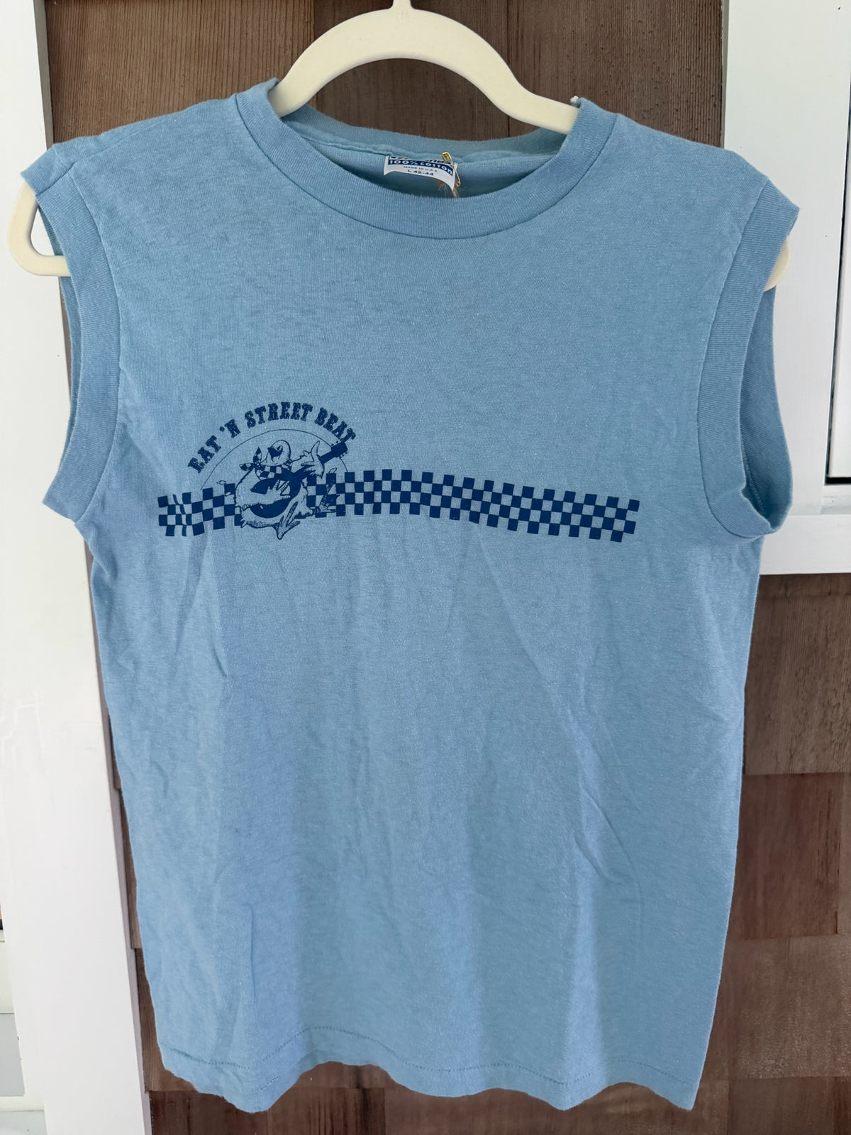 1990s Eat N’ Street Beat Sleeveless Tee
