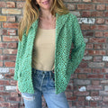 1960s to 1970s Green Tapestry Jacket