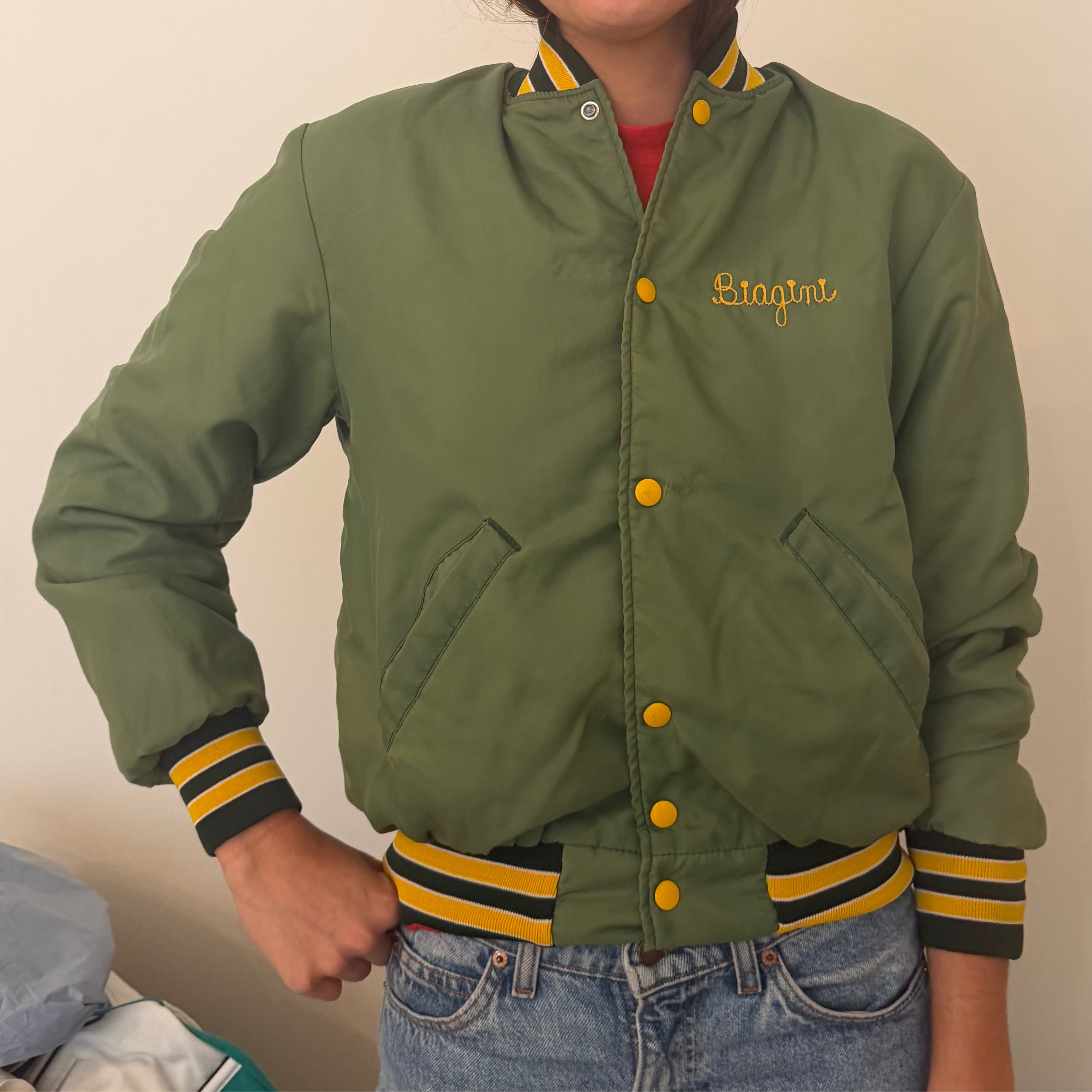 Northville-Novi Colts Green Football Varsity Jacket