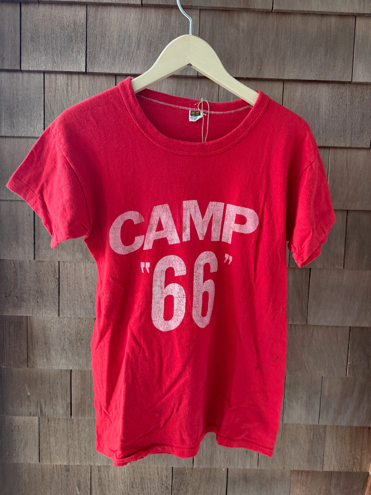 1960s "Camp 66" Red T-Shirt