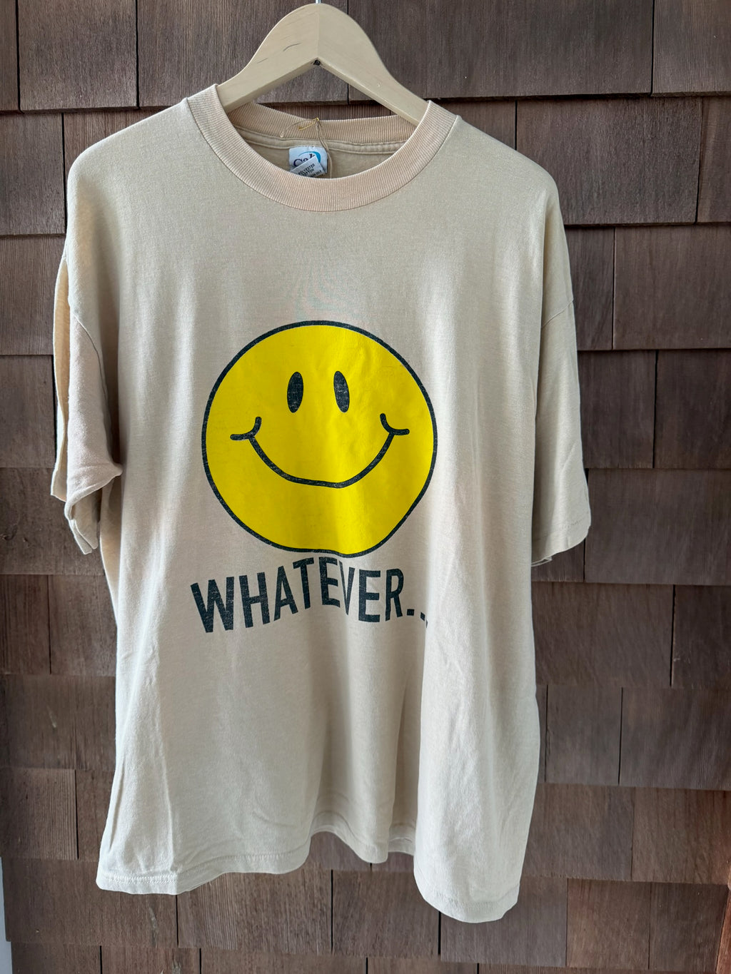 1980s-1990s Smiley Face “Whatever…” T-Shirt