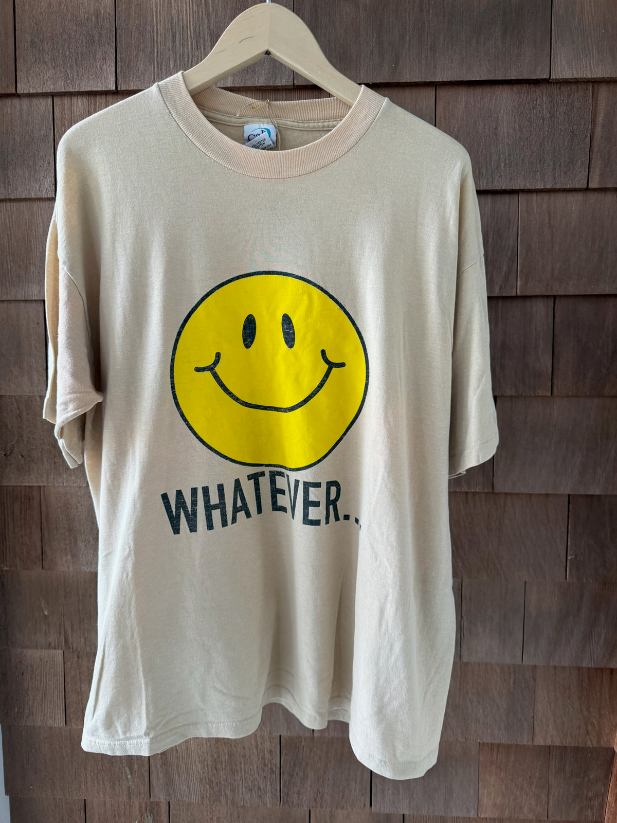 1980s-1990s Smiley Face “Whatever…” T-Shirt