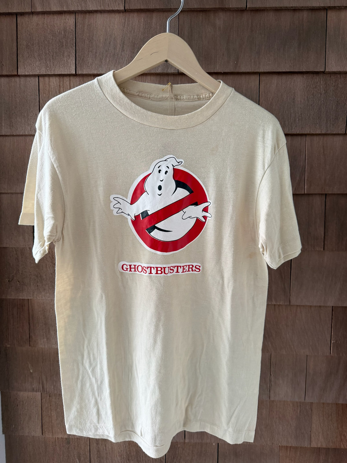 1980s Ghostbusters No Ghost Logo Movie T-Shirt
