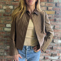 Valentino Roma Bronze Metallic Taffeta Coat