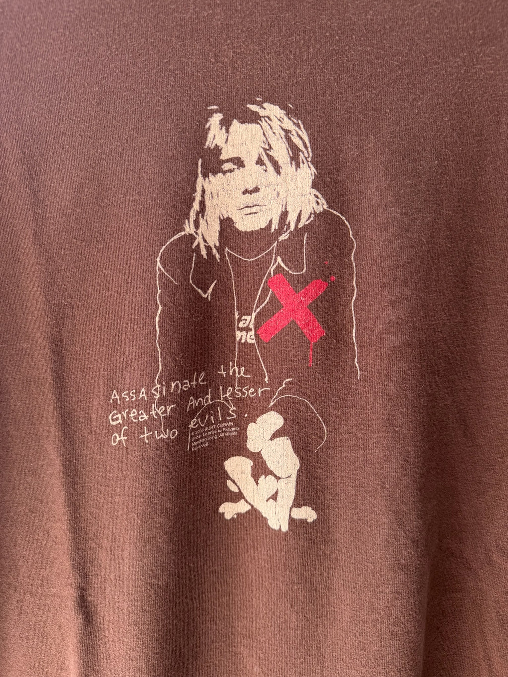 2004 Kurt Cobain / Nirvana Tee