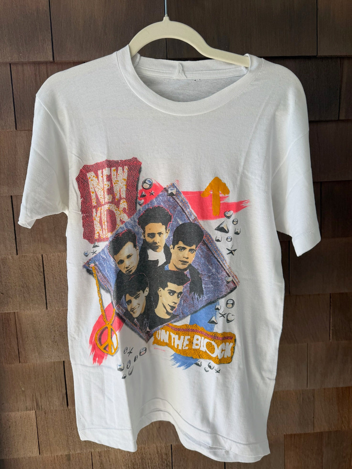 1991 New Kids on the Block UK Tour Concert Tee