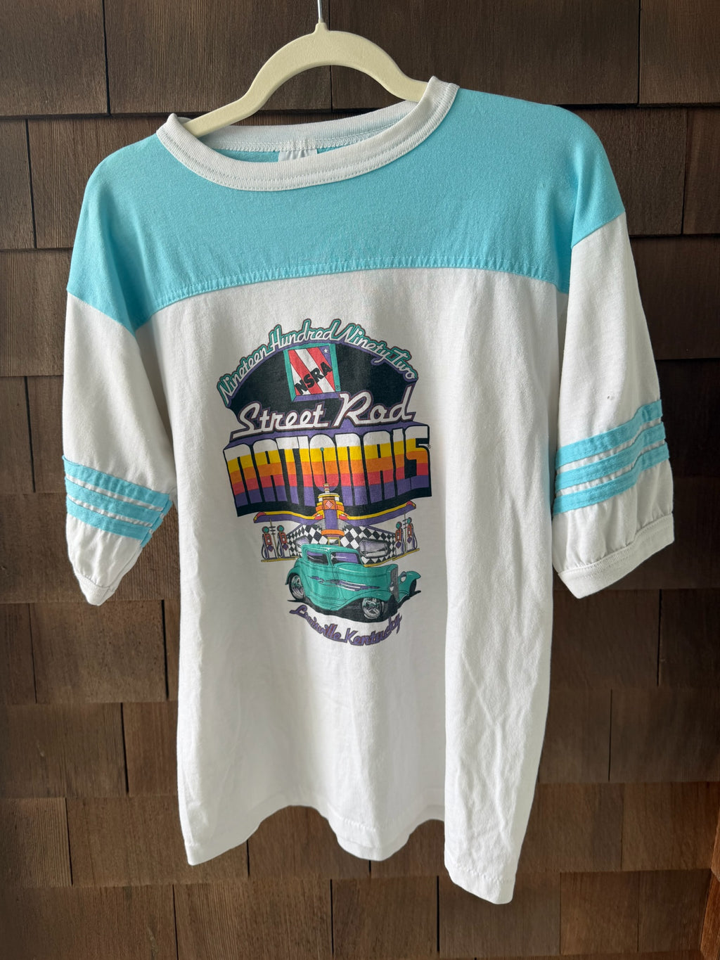 1992 NSRA Street Rod Nationals Louisville Kentucky Jersey Tee