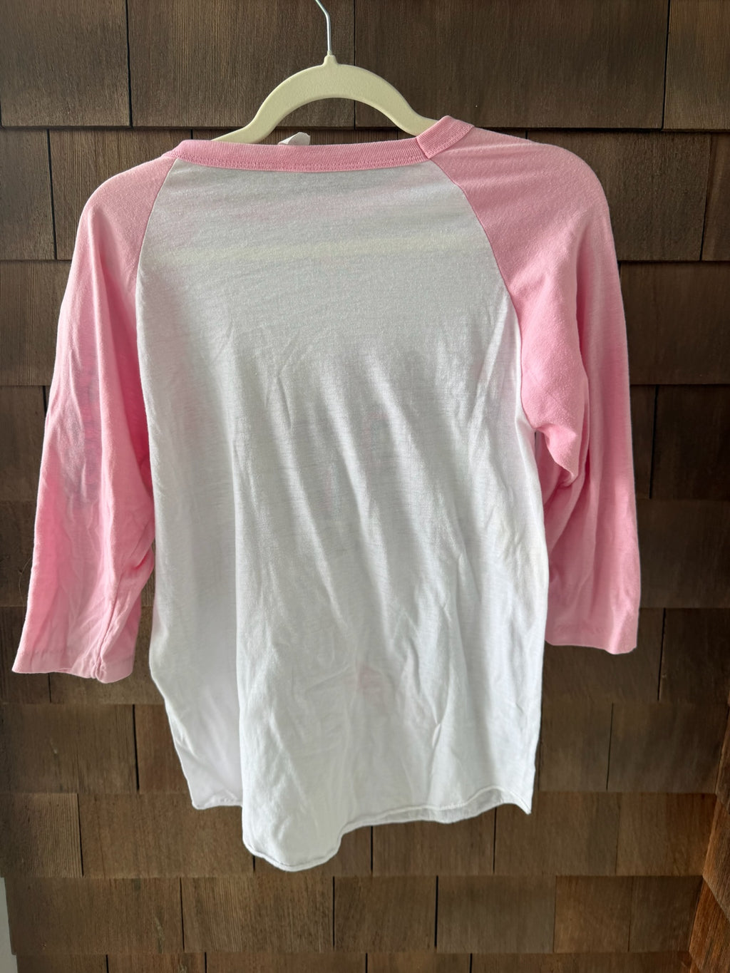 1982 Knoxville World’s Fair Pink Raglan Baseball Tee