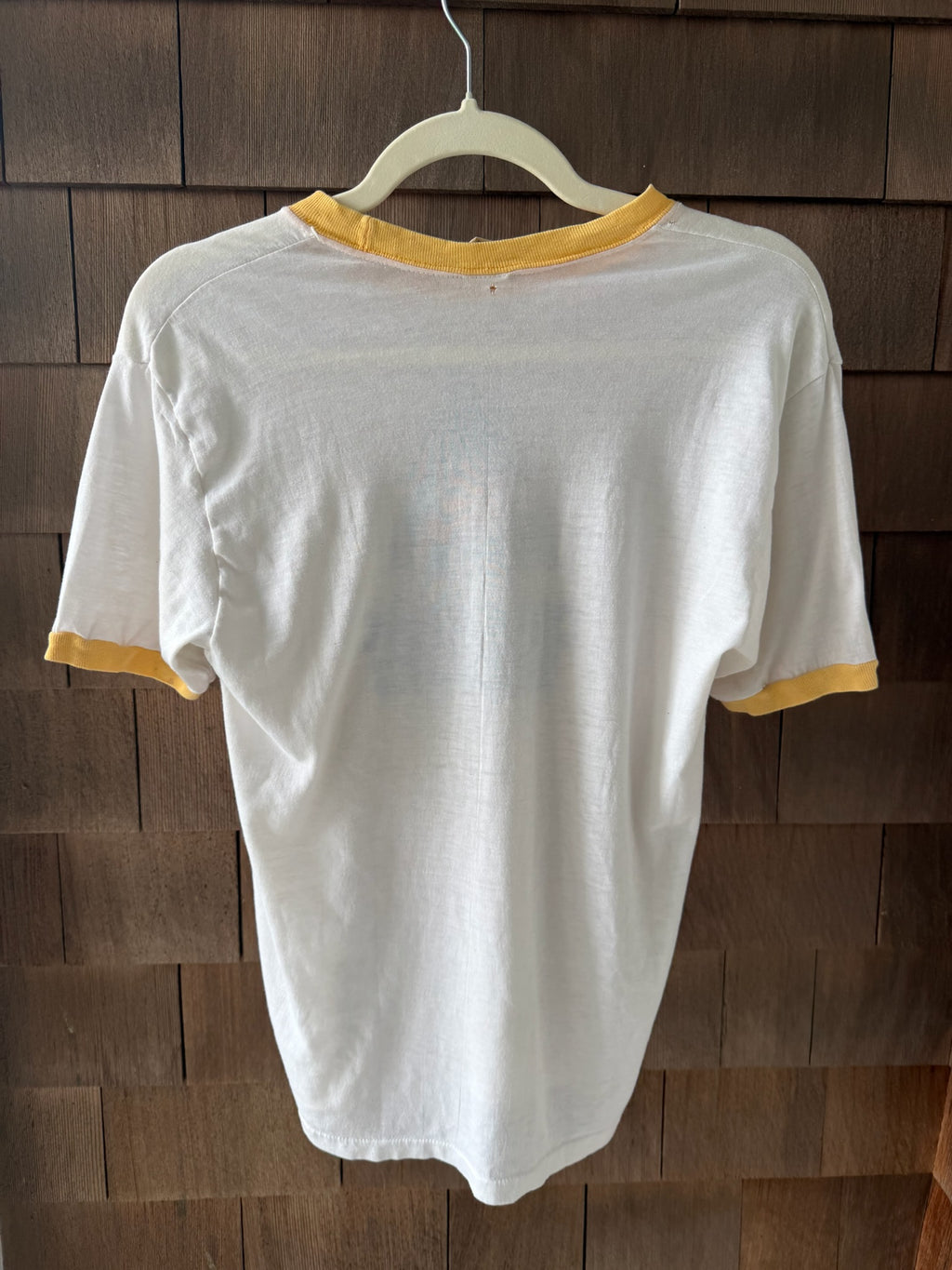 Colorado Rockies Yellow Ringer Tee