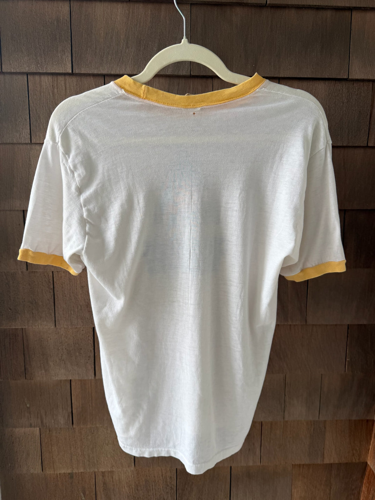 Colorado Rockies Yellow Ringer Tee