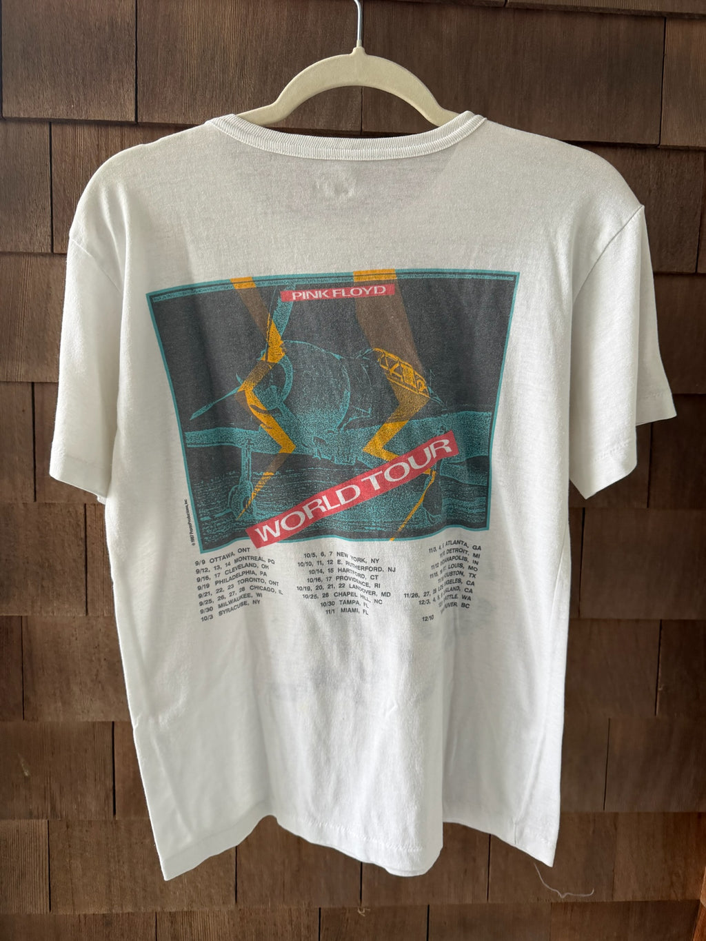1987 Pink Floyd World Tour Tee
