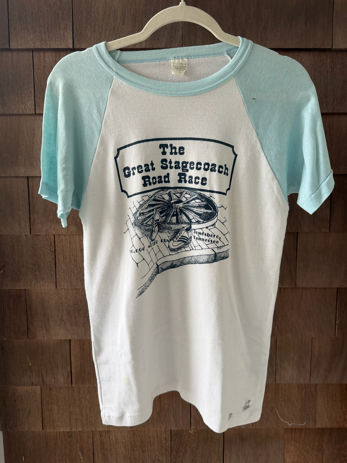1980s "The Great Stagecoach Road Race" Tee