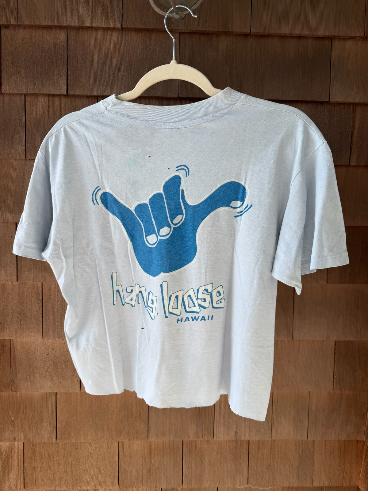 1980s Hang Loose Cropped Tee