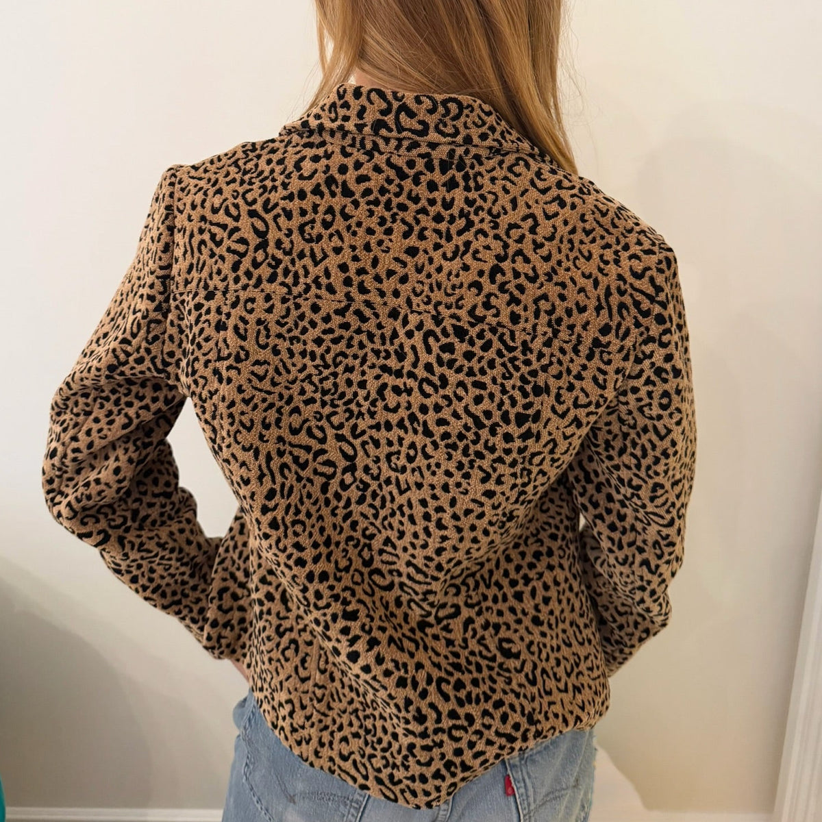 1990s Leopard Print Jacket