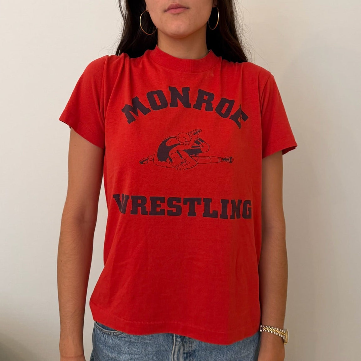 1980s Monroe Wrestling Tee