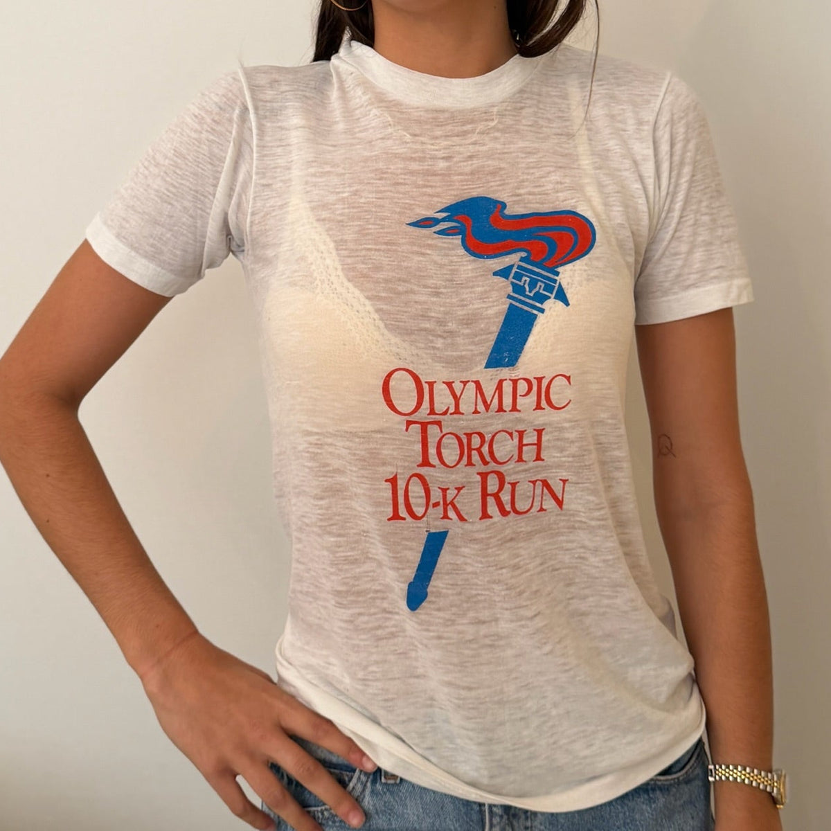 1989 Olympic Torch 10-K Run Tee