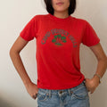 1980s Camp Beverly Hills Red Tee